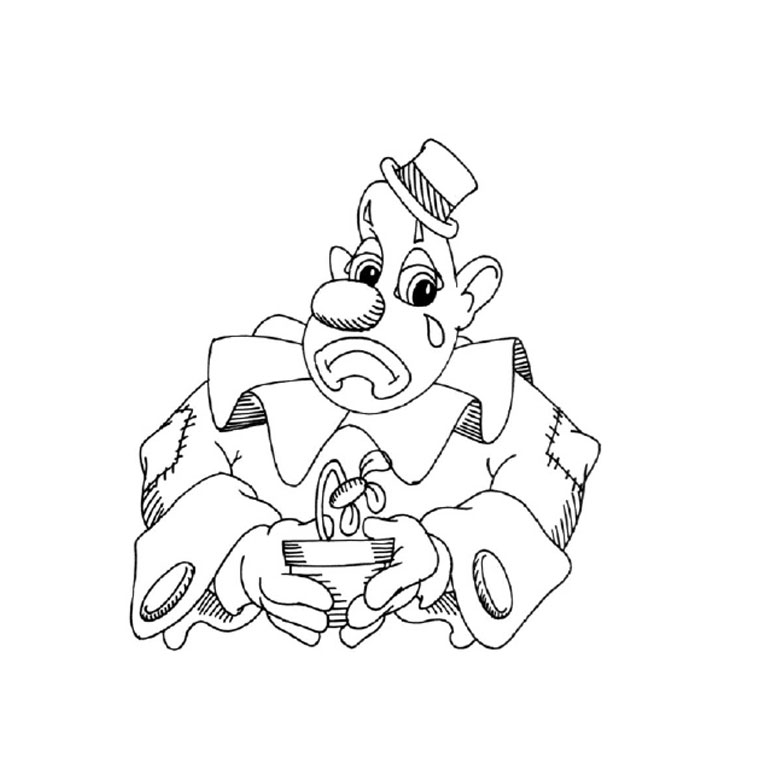 Coloring page: Clown (Characters) #91176 - Free Printable Coloring Pages