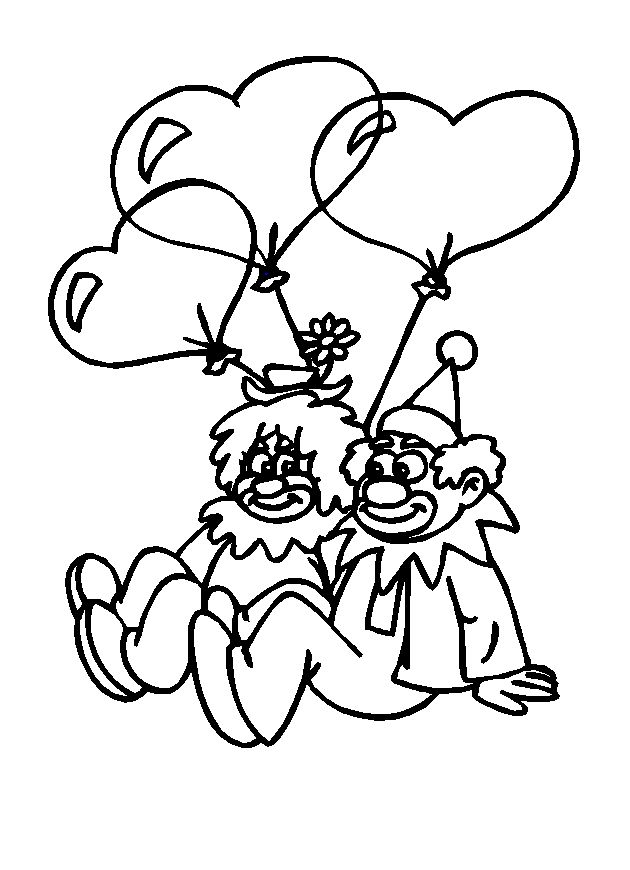 Coloring page: Clown (Characters) #91179 - Free Printable Coloring Pages