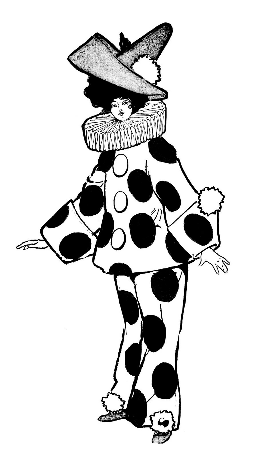 Coloring page: Clown (Characters) #91185 - Free Printable Coloring Pages