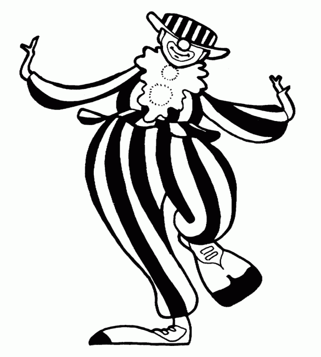 Coloring page: Clown (Characters) #91189 - Printable coloring pages