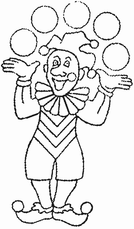 Coloring page: Clown (Characters) #91191 - Printable coloring pages