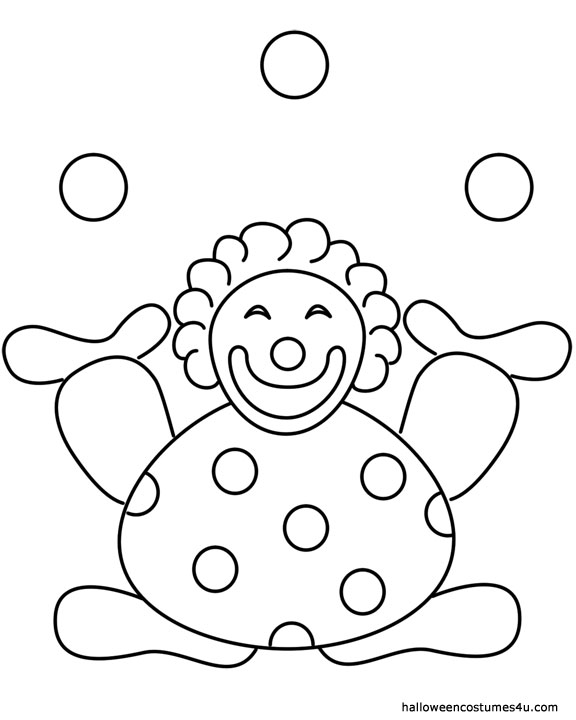 Coloring page: Clown (Characters) #91192 - Printable coloring pages