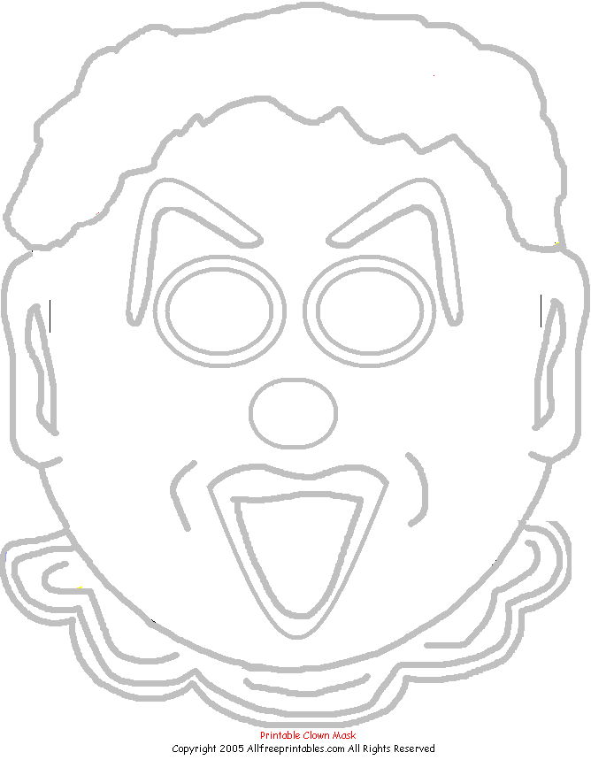 Coloring page: Clown (Characters) #91205 - Printable coloring pages