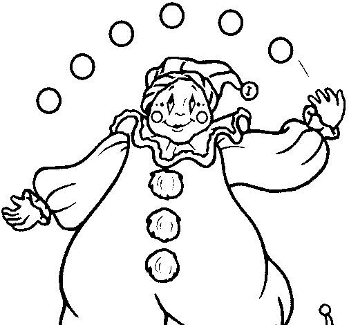 Coloring page: Clown (Characters) #91215 - Free Printable Coloring Pages