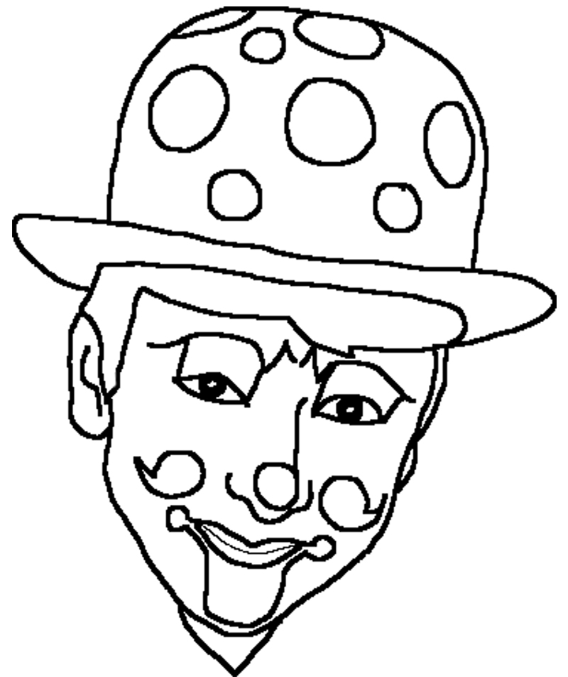 Coloring page: Clown (Characters) #91222 - Printable coloring pages