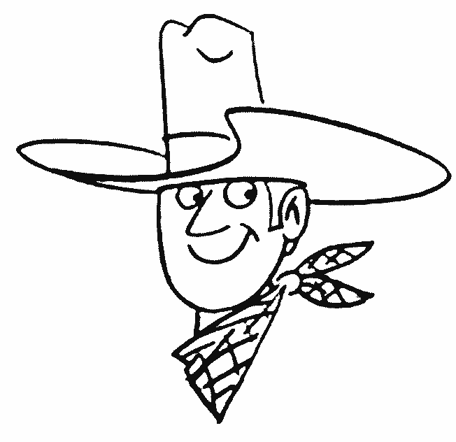 Coloring page: Cowboy (Characters) #91437 - Free Printable Coloring Pages