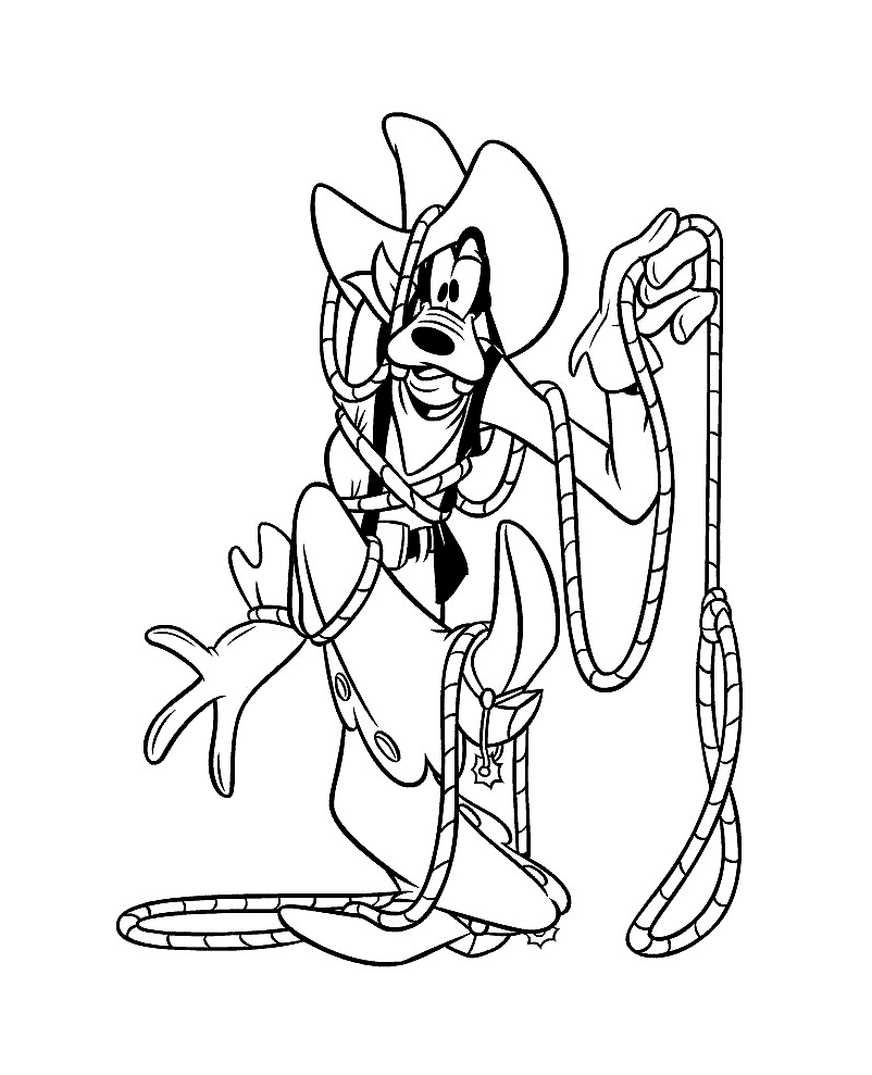 Coloring page: Cowboy (Characters) #91487 - Free Printable Coloring Pages