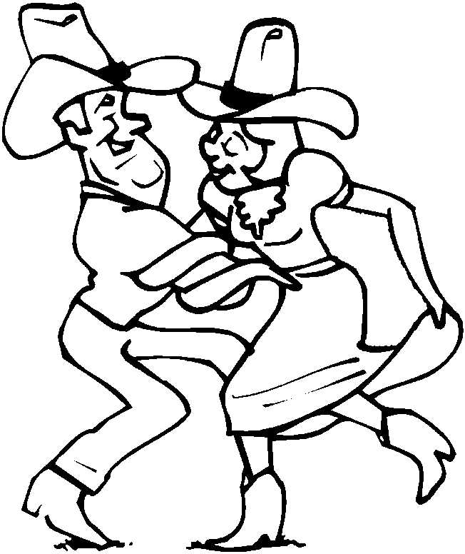 Coloring page: Cowboy (Characters) #91506 - Printable coloring pages