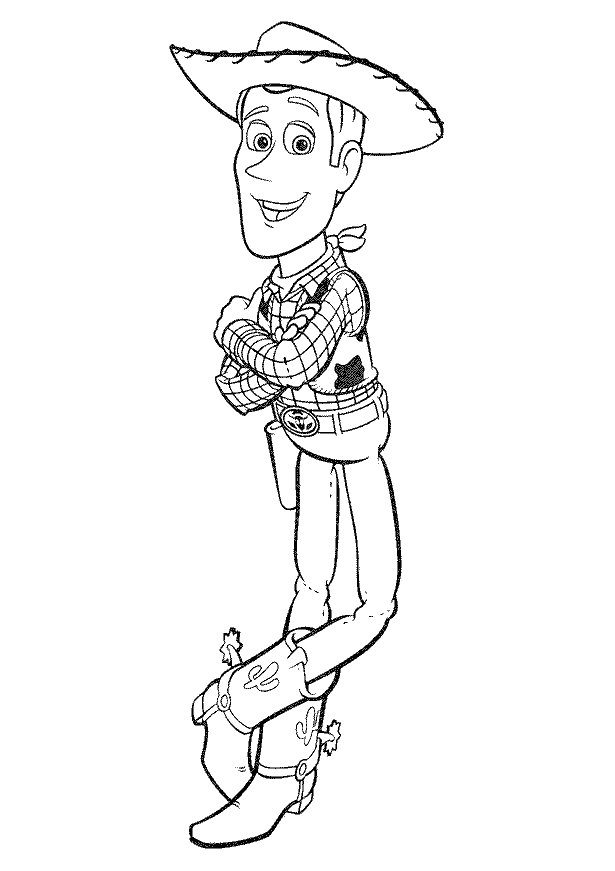 Coloring page: Cowboy (Characters) #91532 - Free Printable Coloring Pages