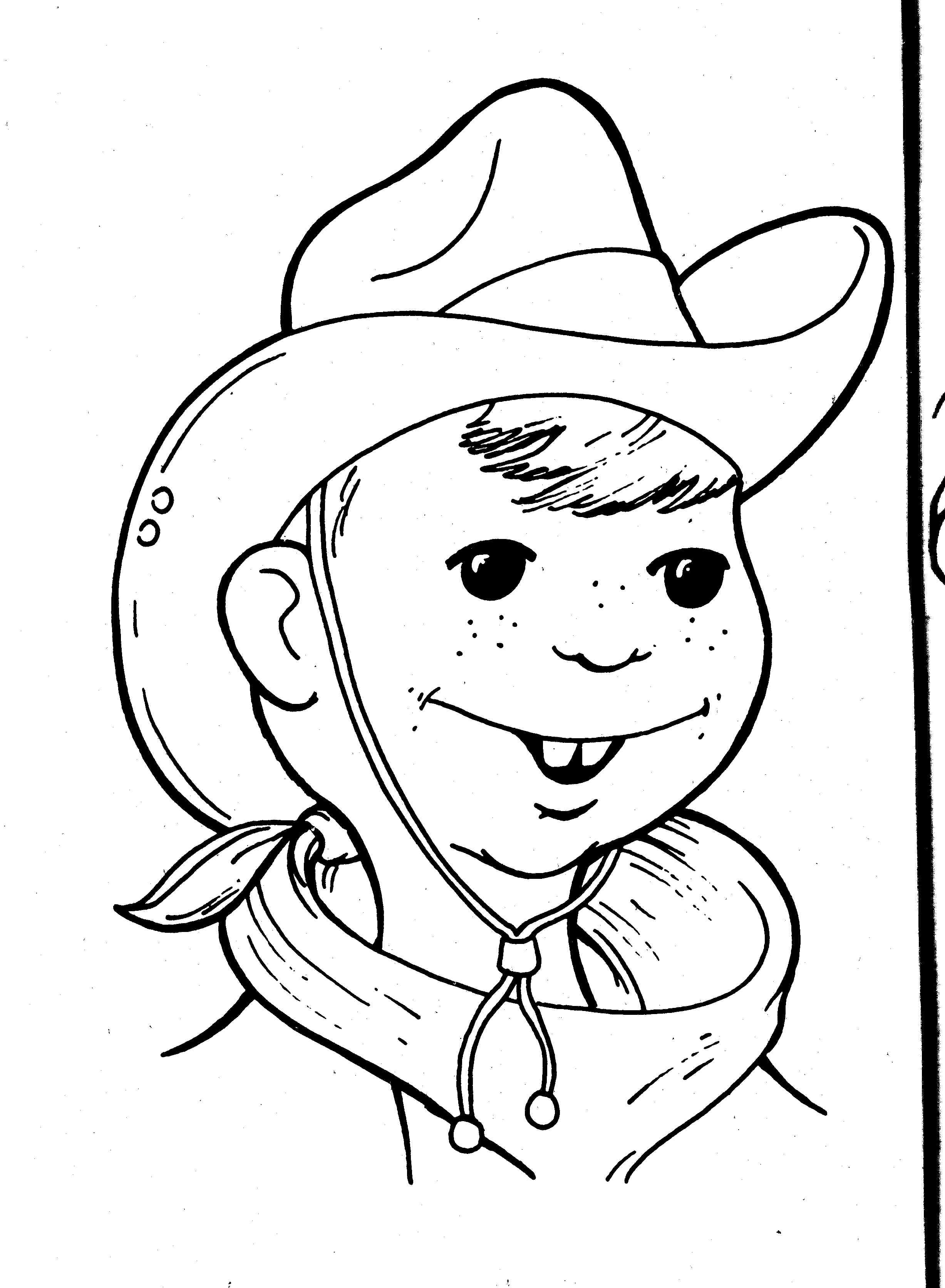 Coloring page: Cowboy (Characters) #91548 - Free Printable Coloring Pages
