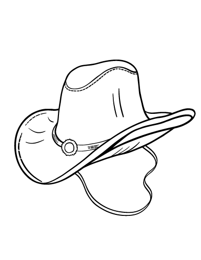 Coloring page: Cowboy (Characters) #91569 - Free Printable Coloring Pages