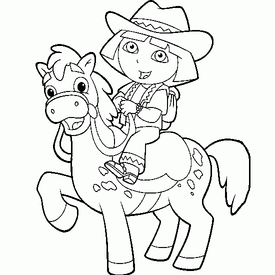 Coloring page: Cowboy (Characters) #91570 - Printable coloring pages