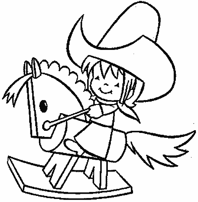 Coloring page: Cowboy (Characters) #91682 - Printable coloring pages