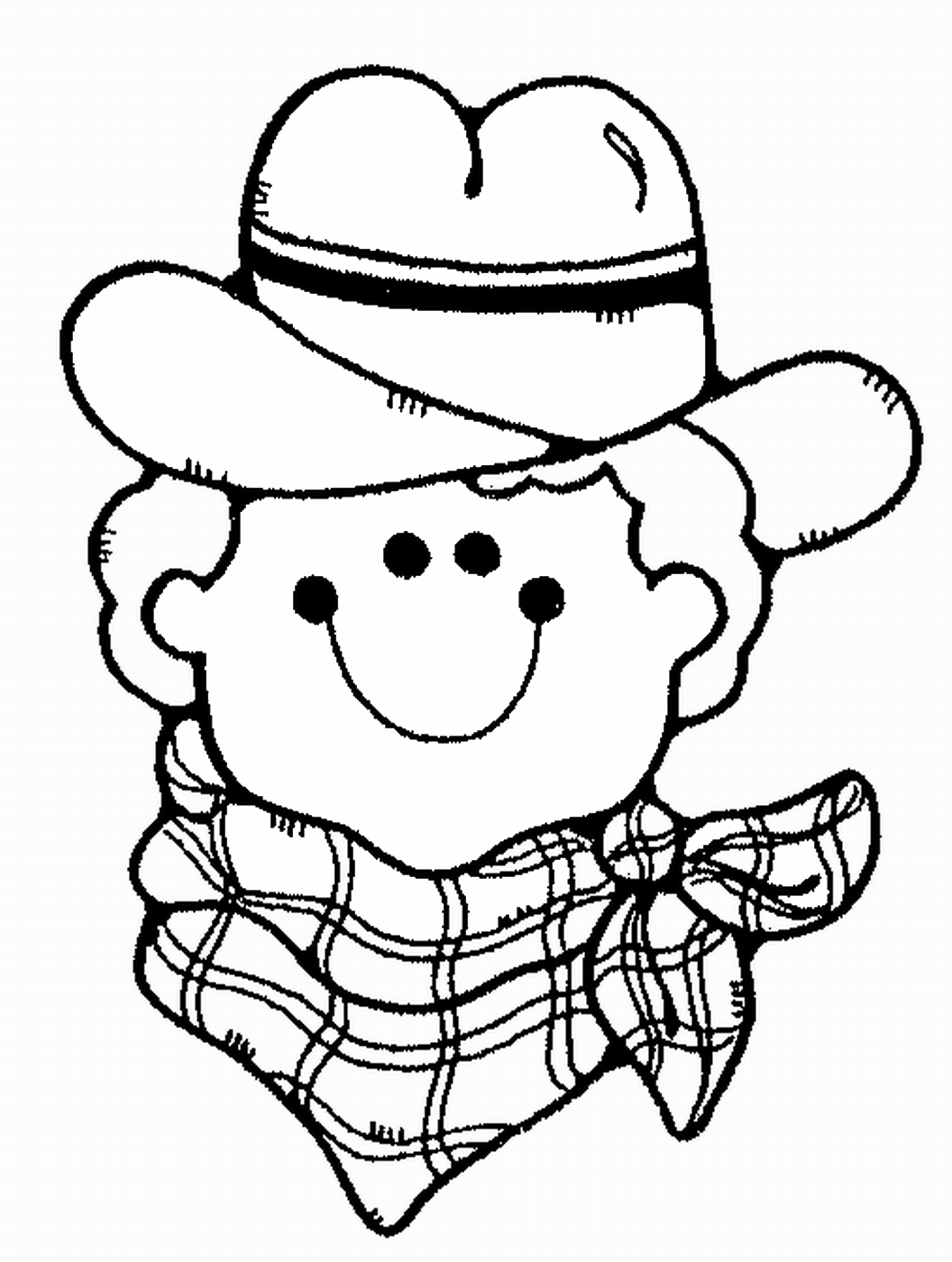 Coloring page: Cowboy (Characters) #91724 - Printable coloring pages