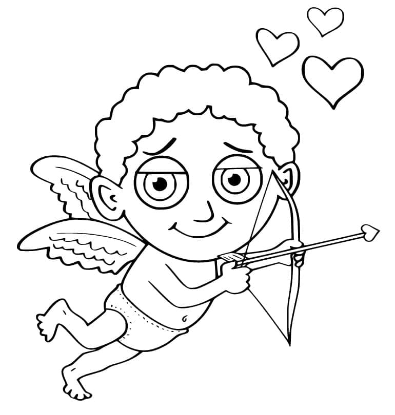 Free printable Cupid coloring page #196300 from Characters collection
