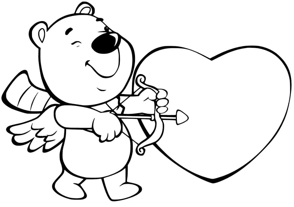 Free printable Cupid coloring page #196307 from Characters collection