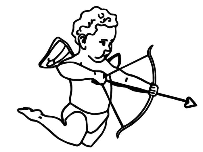 Free printable Cupid coloring page #196329 from Characters collection