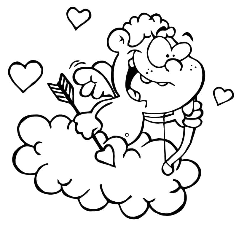 Free printable Cupid coloring page #196332 from Characters collection