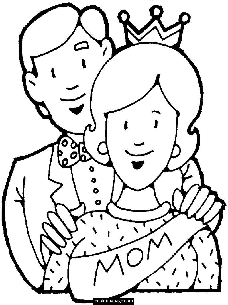 Coloring page: Dad (Characters) #103532 - Free Printable Coloring Pages