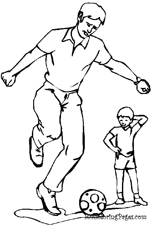 Coloring page: Dad (Characters) #103545 - Free Printable Coloring Pages