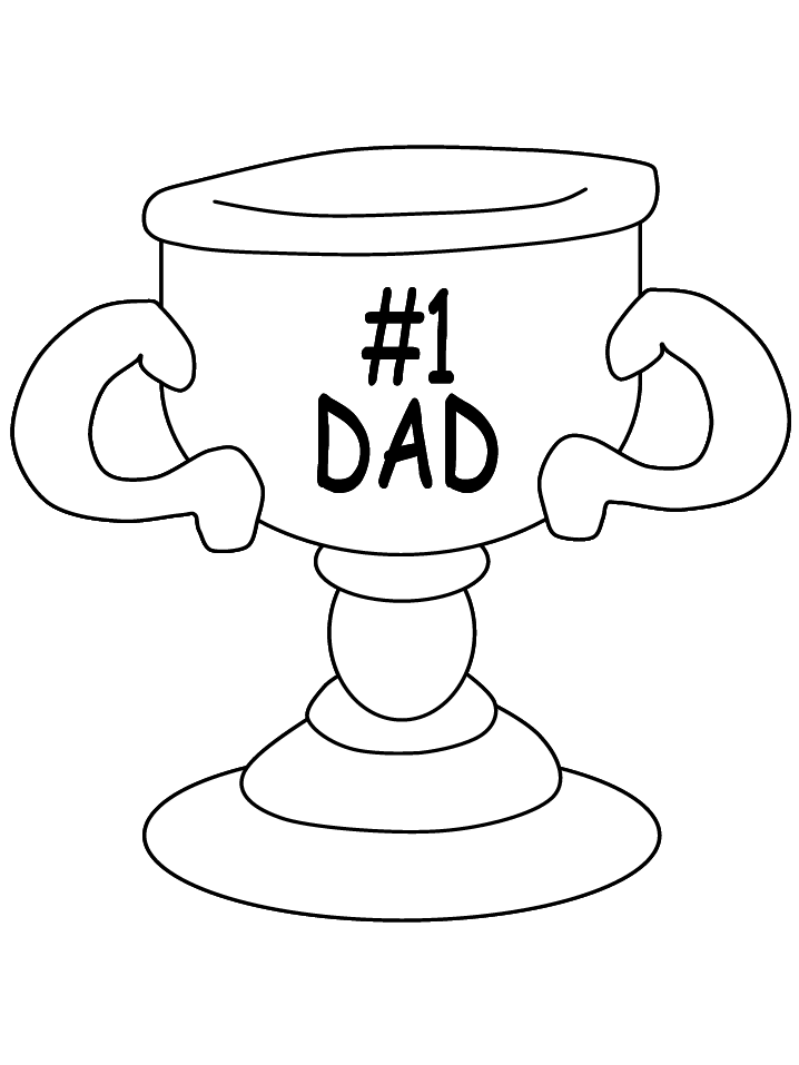 Coloring page: Dad (Characters) #103628 - Free Printable Coloring Pages