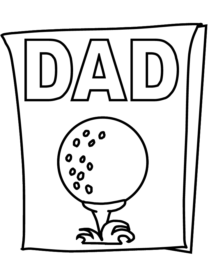 Coloring page: Dad (Characters) #103668 - Free Printable Coloring Pages