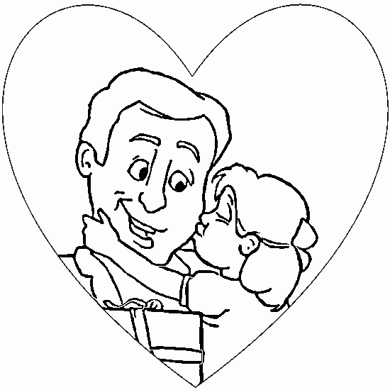 Coloring page: Dad (Characters) #103777 - Printable coloring pages