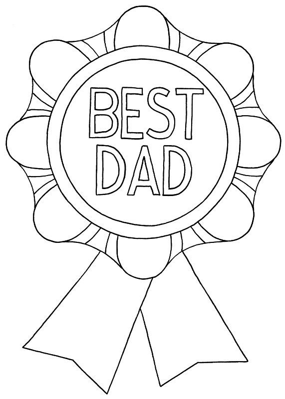 Coloring page: Dad (Characters) #103784 - Printable coloring pages