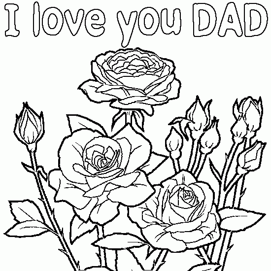 Coloring page: Dad (Characters) #103844 - Printable coloring pages