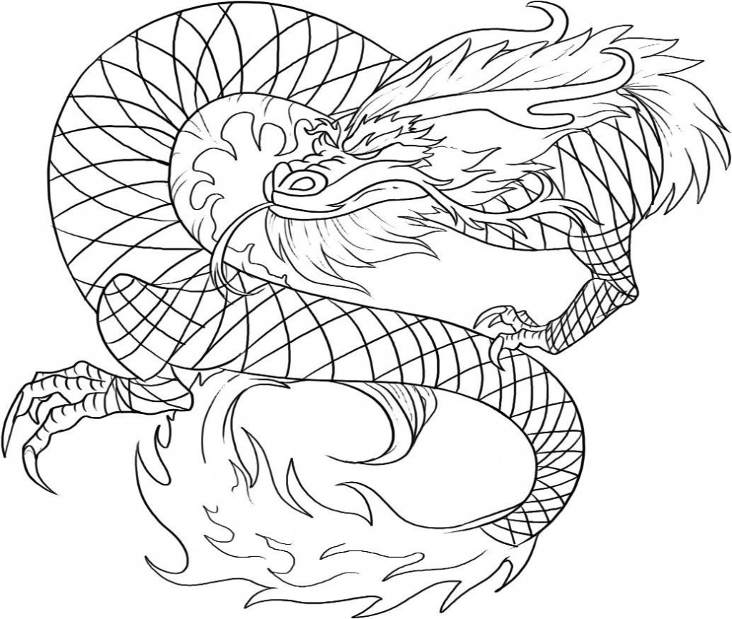Coloring page: Dragon (Characters) #148398 - Printable coloring pages