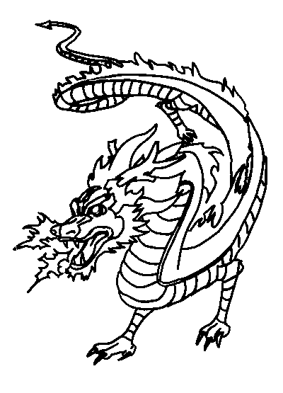Coloring page: Dragon (Characters) #148439 - Free Printable Coloring Pages