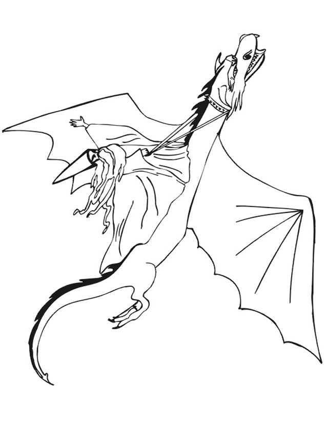 Coloring page: Dragon (Characters) #148444 - Free Printable Coloring Pages