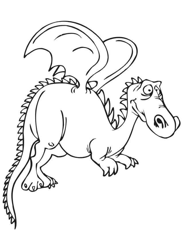 Coloring page: Dragon (Characters) #148514 - Free Printable Coloring Pages