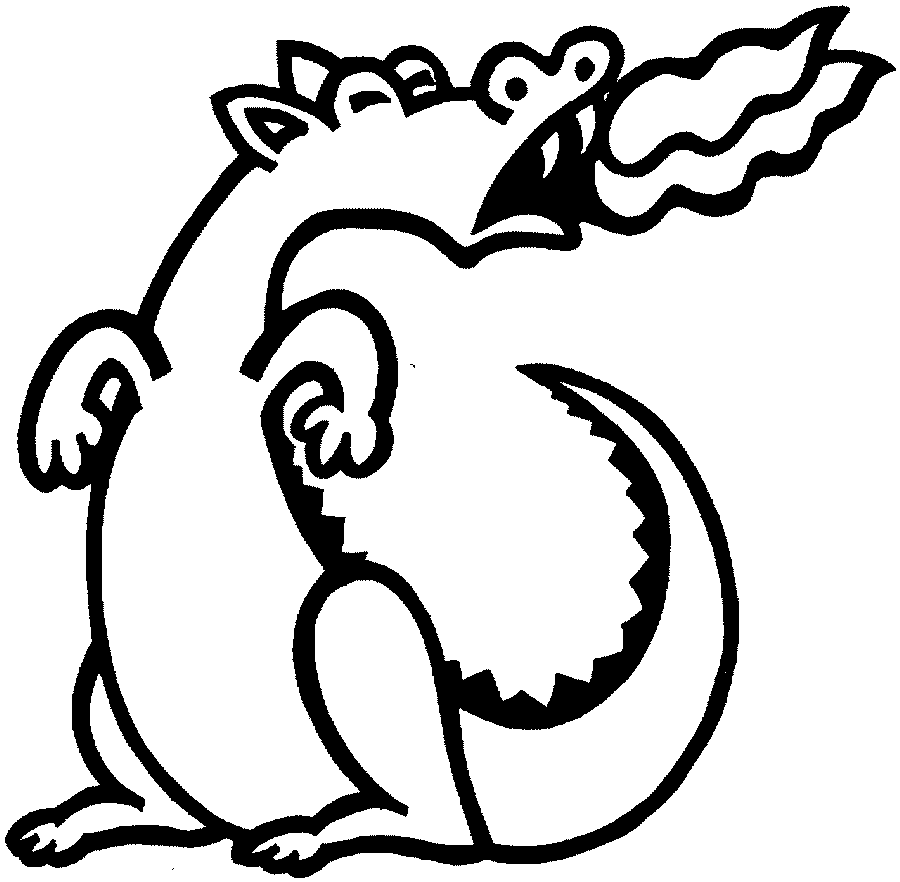 Coloring page: Dragon (Characters) #148531 - Free Printable Coloring Pages