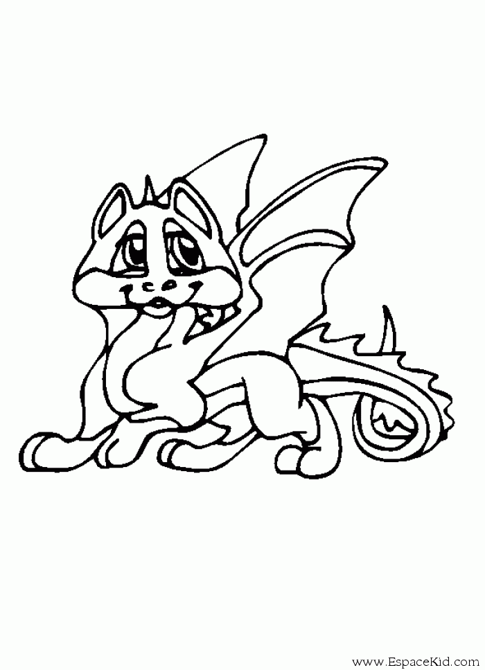 Dragon #174 (Characters) – Printable coloring pages