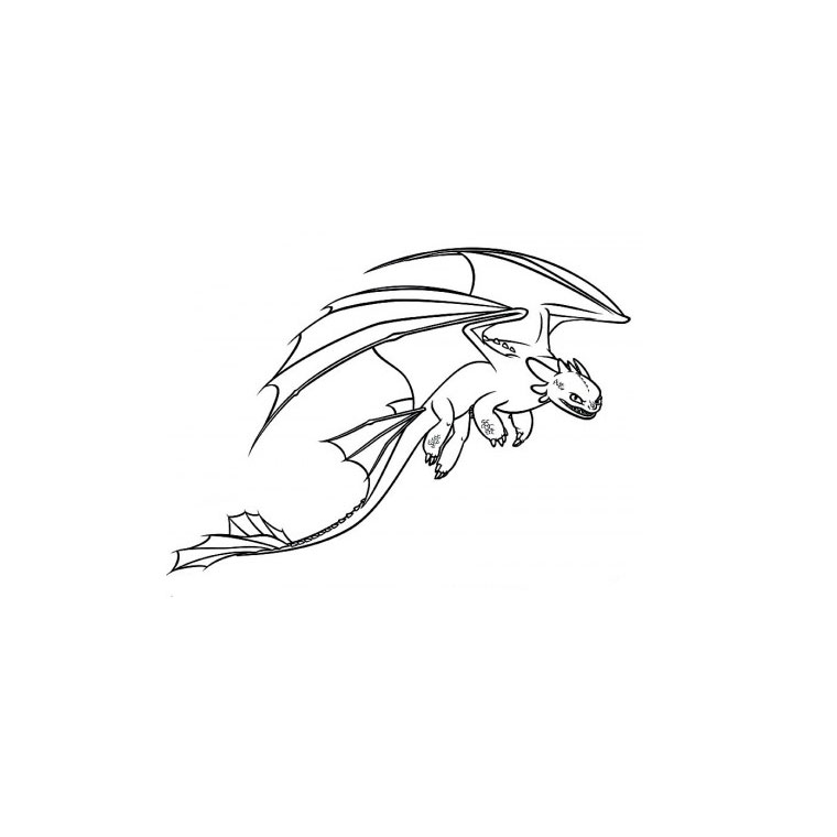 Coloring page: Dragon (Characters) #148605 - Free Printable Coloring Pages