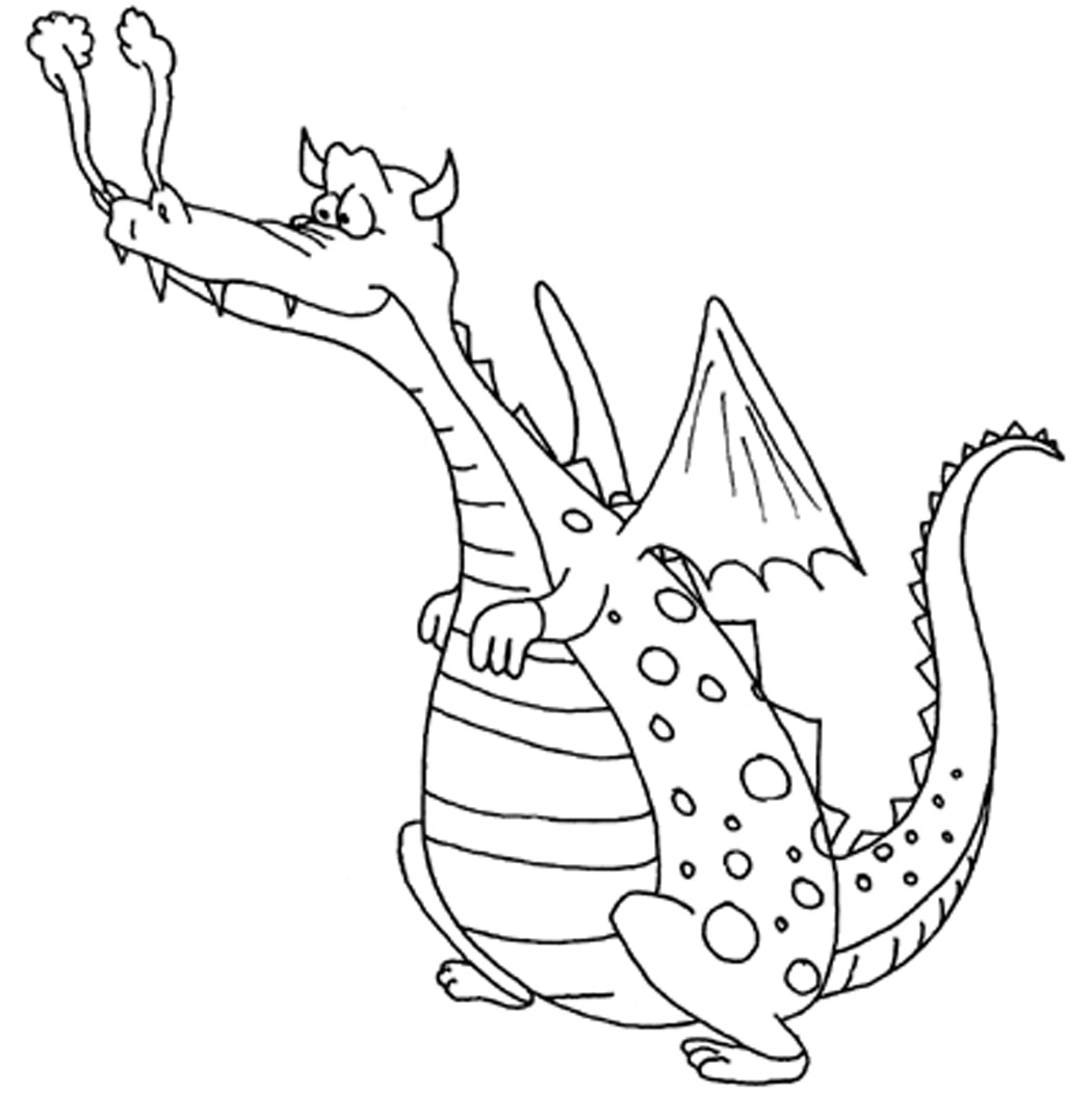 Coloring page: Dragon (Characters) #148607 - Free Printable Coloring Pages
