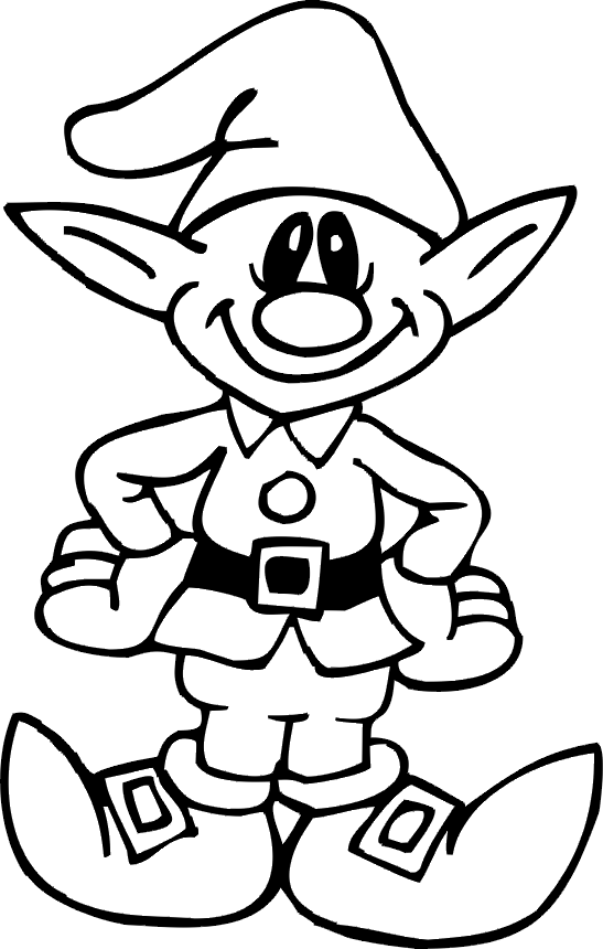 Coloring page: Elf (Characters) #93857 - Free Printable Coloring Pages