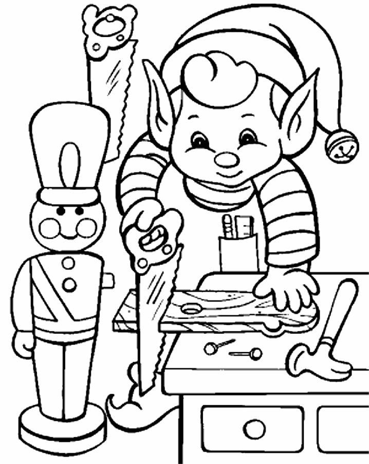 Coloring page: Elf (Characters) #93862 - Free Printable Coloring Pages