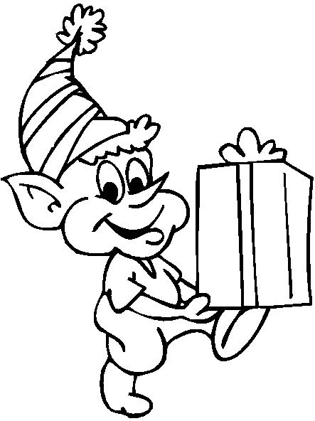 Coloring page: Elf (Characters) #93865 - Free Printable Coloring Pages