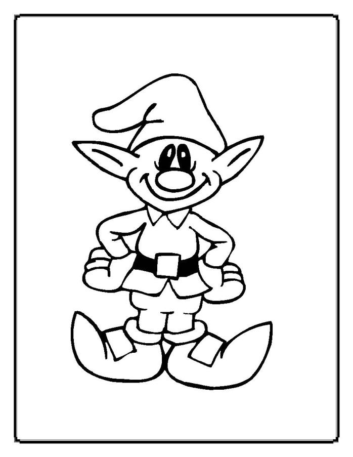 Coloring page: Elf (Characters) #93872 - Printable coloring pages