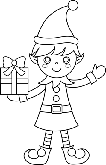 Coloring page: Elf (Characters) #93874 - Free Printable Coloring Pages
