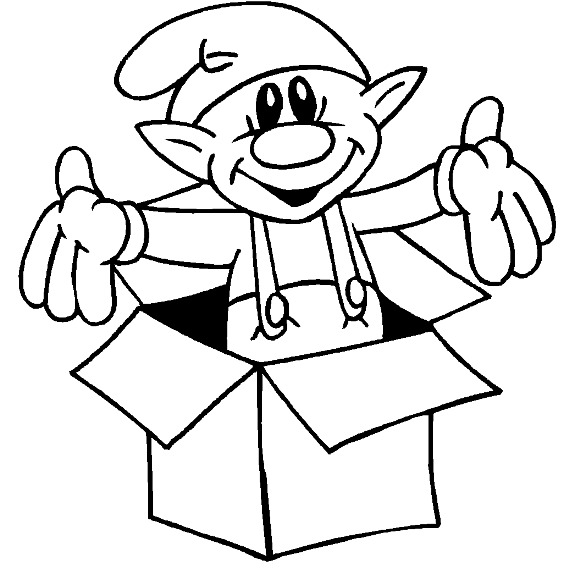 Coloring page: Elf (Characters) #93894 - Free Printable Coloring Pages