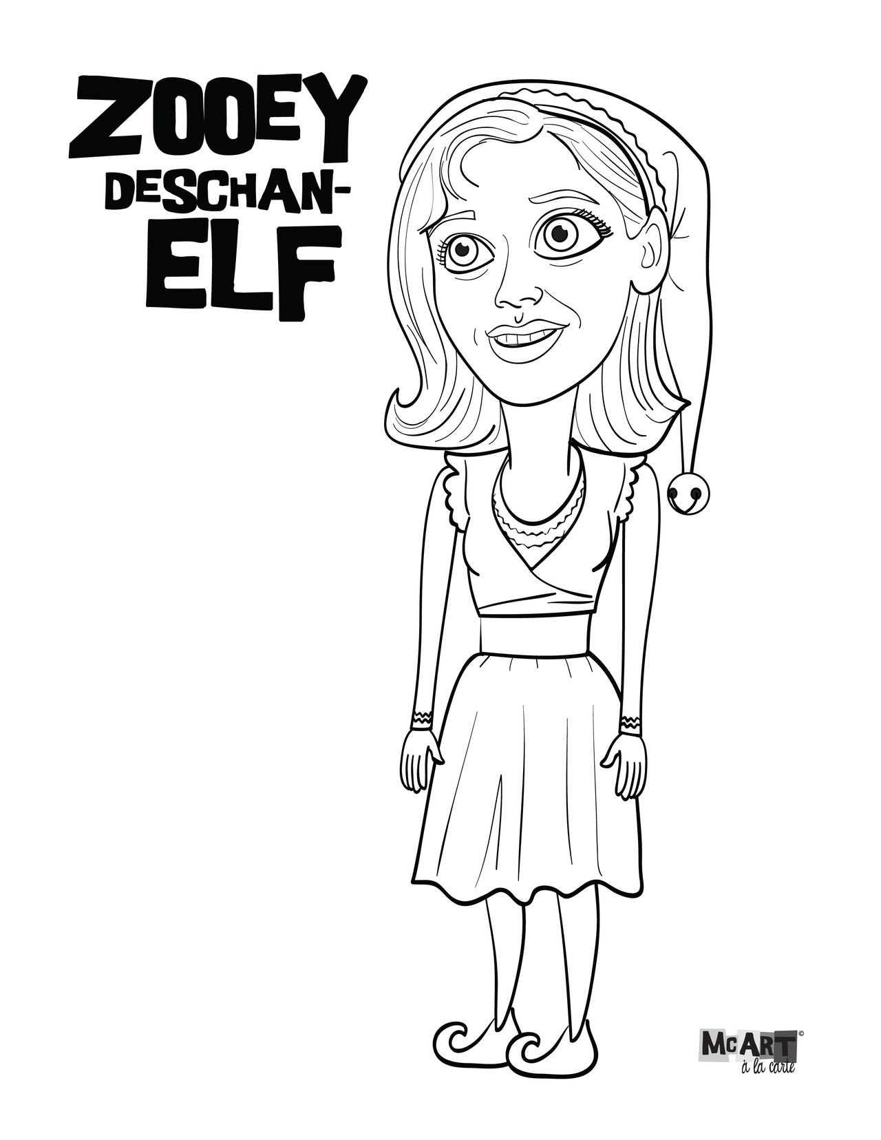 Coloring page: Elf (Characters) #93907 - Printable coloring pages