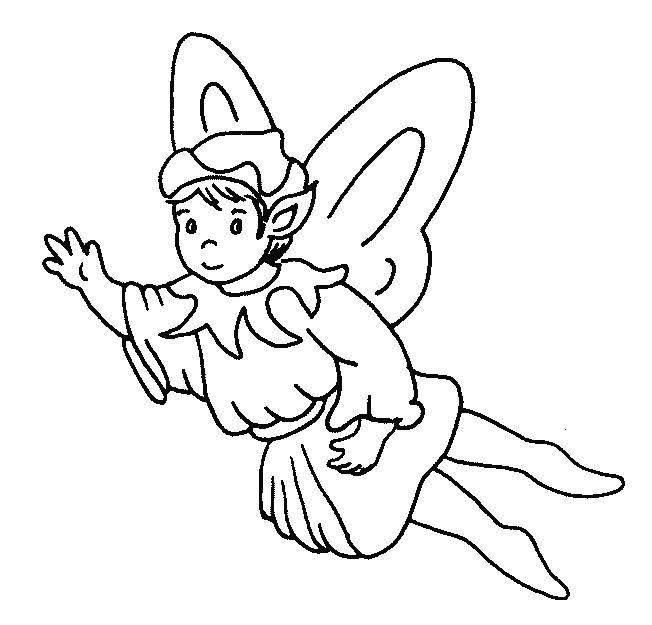 Coloring page: Elf (Characters) #93915 - Printable coloring pages