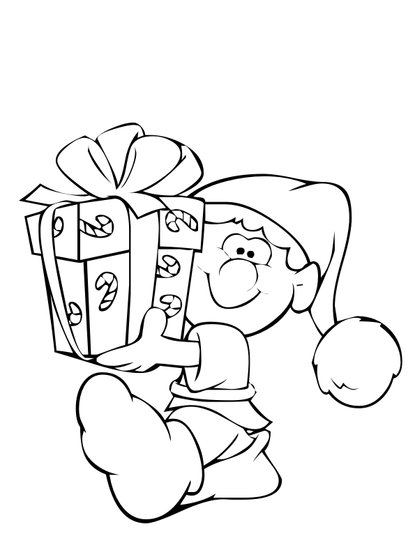Coloring page: Elf (Characters) #93918 - Printable coloring pages