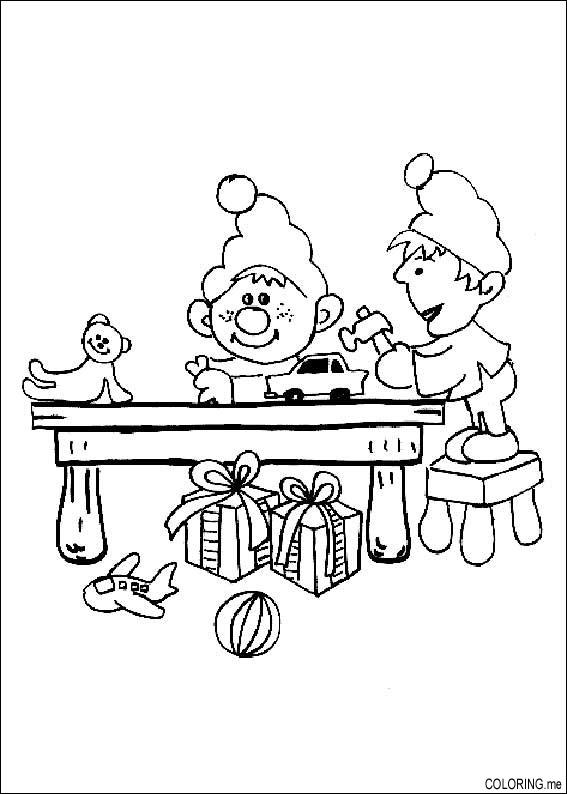 Coloring page: Elf (Characters) #93924 - Free Printable Coloring Pages