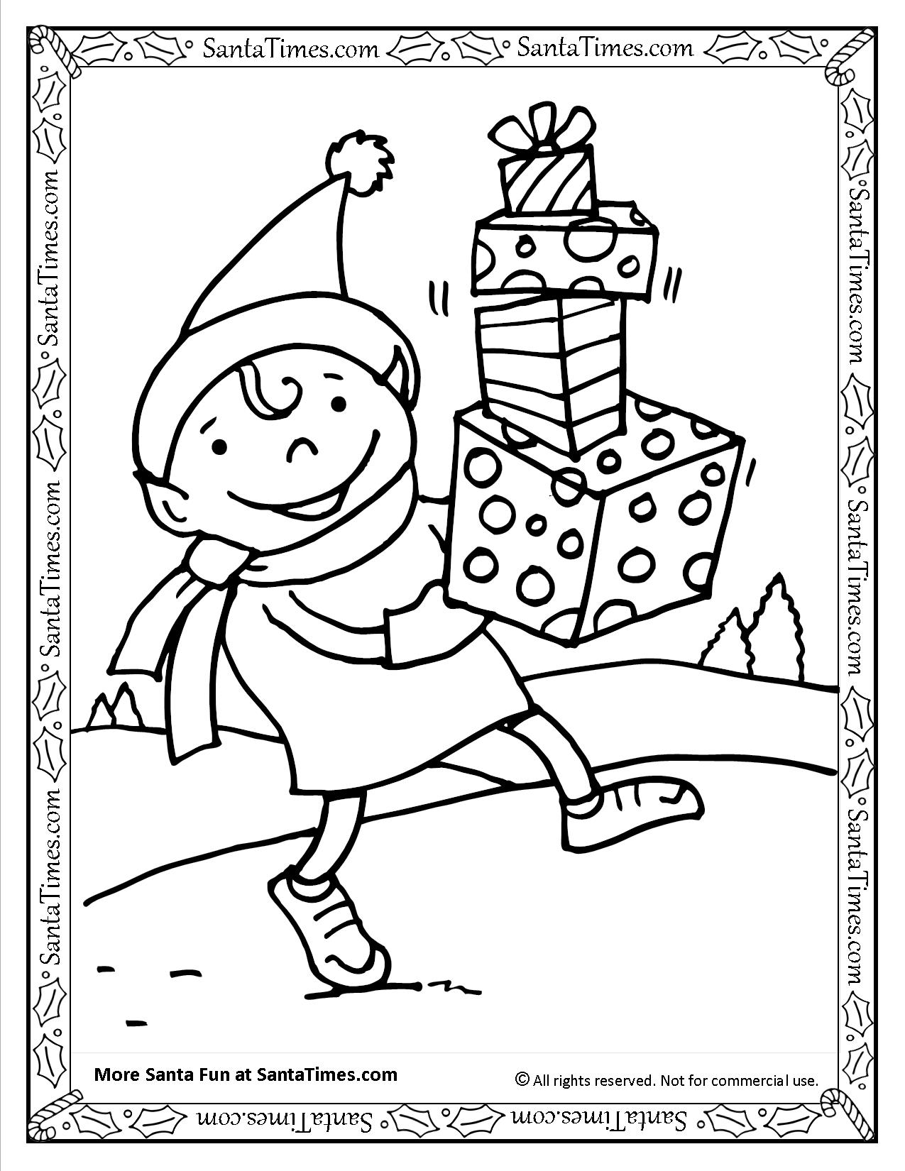Coloring page: Elf (Characters) #93928 - Free Printable Coloring Pages