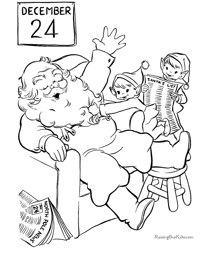 Coloring page: Elf (Characters) #93929 - Free Printable Coloring Pages