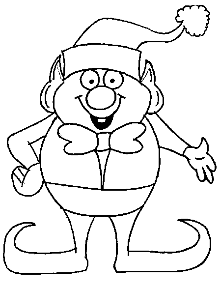 Coloring page: Elf (Characters) #93934 - Free Printable Coloring Pages